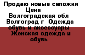 Продаю новые сапожки. › Цена ­ 1 400 - Волгоградская обл., Волгоград г. Одежда, обувь и аксессуары » Женская одежда и обувь   